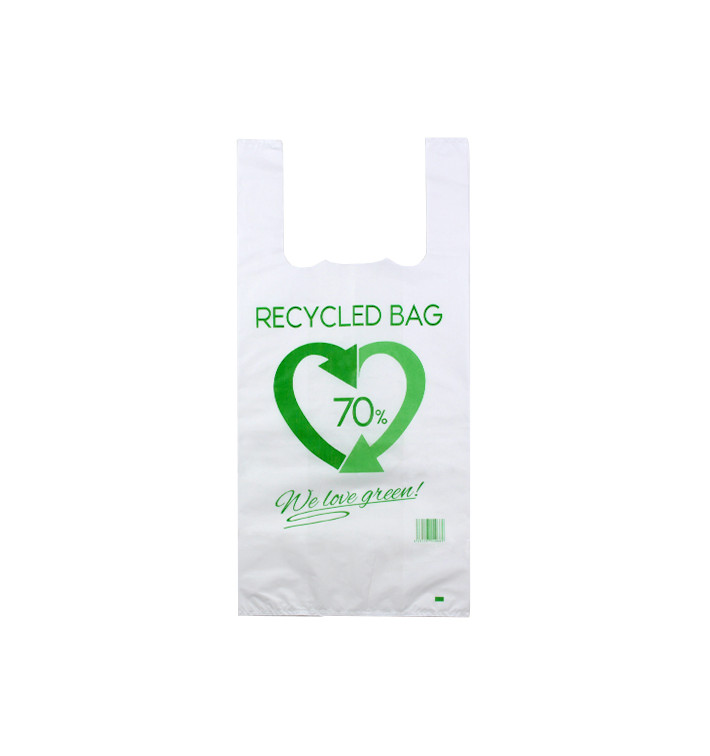 Hemdchenbeutel 70% Recycelter 42x53cm 50µm (800 Stück) Hemdchenbeutel 70% Recycelter 42x53cm 50µm (800 Stück)