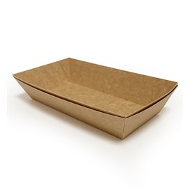 Verpackungen MenuBox aus Kraftkarton mit Fenster 20x20x8,5cm (55 Stück)