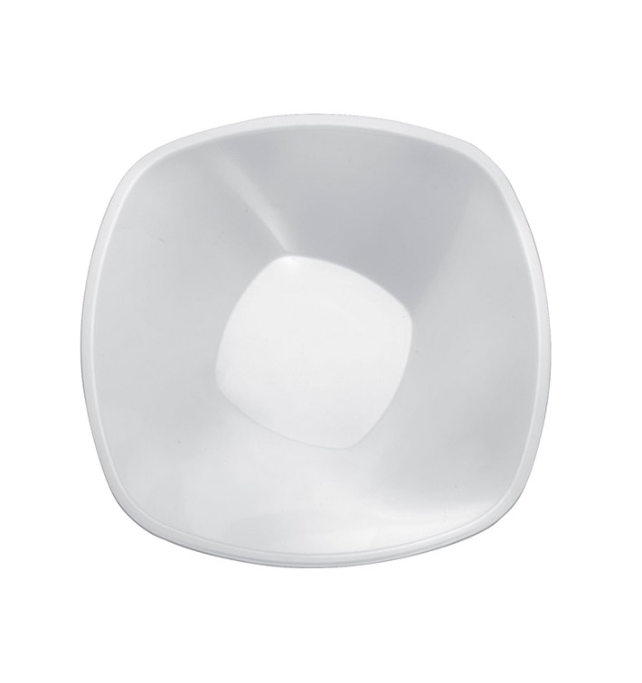 Plastikschale PP "Square" Weiß 1250ml Ø21cm (3 Stück) Plastikschale PP "Square" Weiß 1250ml Ø21cm (3 Stück)