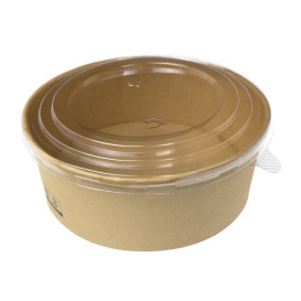 Suppenbecher Kraft-Kraft mit PP-Deckel 1000ml (25 Stück)