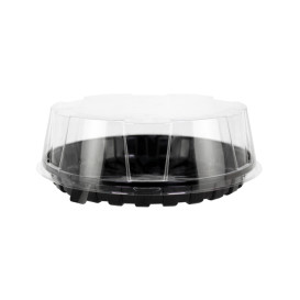 Plastikbehälter für Kuchen Ø24x6,5cm (60 Stück)