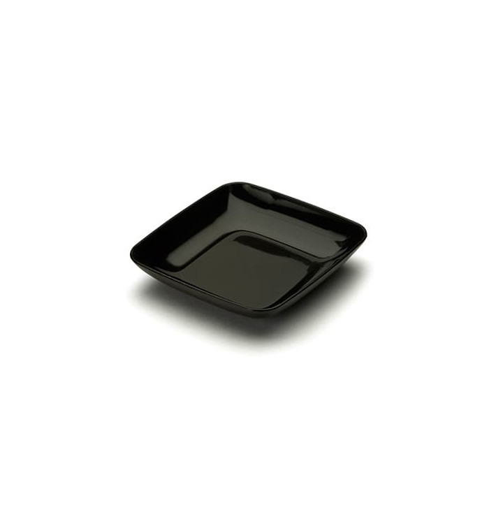 Plato plastico cuadrado degustacion 6,5x6,5cm Plato plastico cuadrado degustacion 6,5x6,5cm