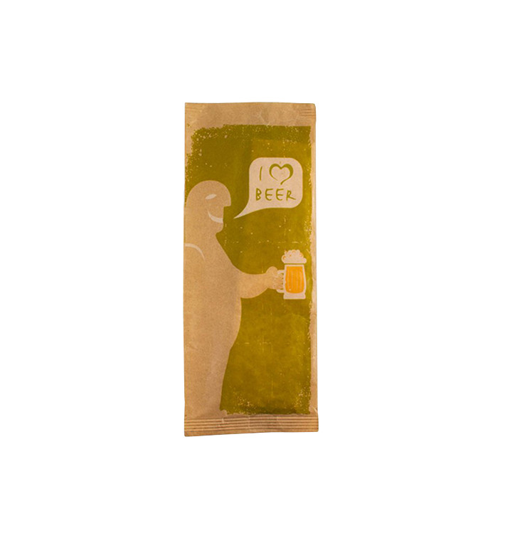 PapierBesteckumschlag mit Servietten "I Love Beer" (125 Stück) PapierBesteckumschlag mit Servietten "I Love Beer" (125 Stück)