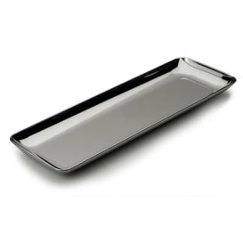 Plato plastico cuadrado degustacion  6,5x6,5cm 