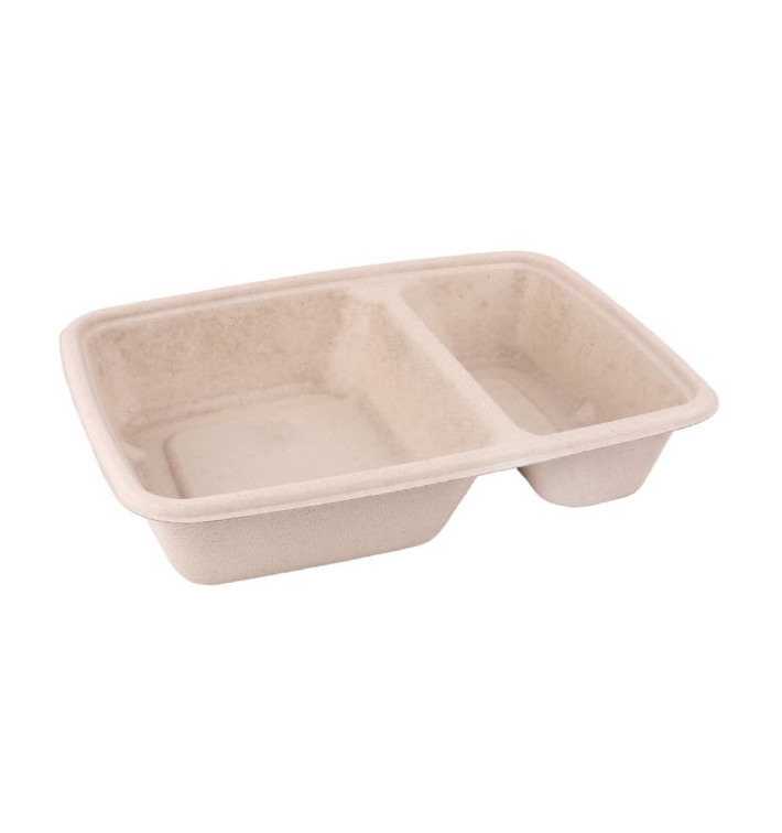 Verpackung Zuckerrohr PLA 2G 820ml 23x18x3cm (75 Stück) Verpackung Zuckerrohr PLA 2G 820ml 23x18x3cm (75 Stück)