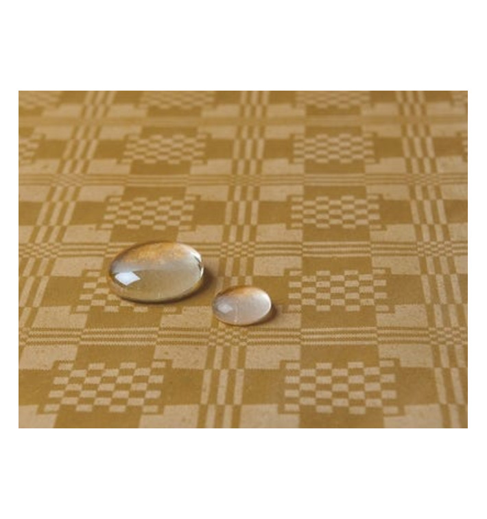 Tischdecke wasserdicht gold 1,2x5m (1 Stück) Tischdecke wasserdicht gold 1,2x5m (1 Stück)