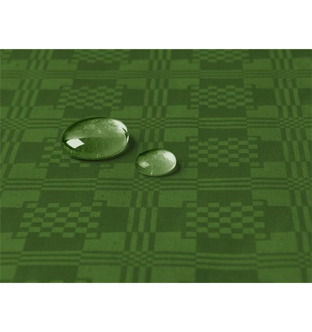 Tischdecke wasserdicht dunkelgrün 1,2x5m (10 Stück)