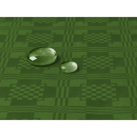 Tischdecke wasserdicht dunkelgrün 1,2x5m (10 Stück)