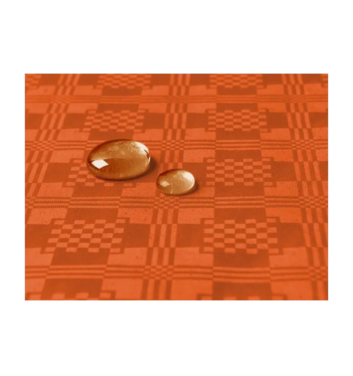 Tischdecke wasserdicht orange 1,2x5m (1 Stück) Tischdecke wasserdicht orange 1,2x5m (1 Stück)