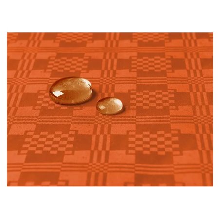 Tischdecke wasserdicht orange 1,2x5m (10 Stück)