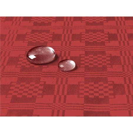 Tischdecke wasserdicht rot 1,2x5m (10 Stück)