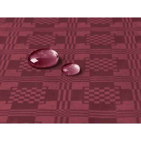 Tischdecke wasserdicht bourdeaux 1,2x5m (1 Stück)