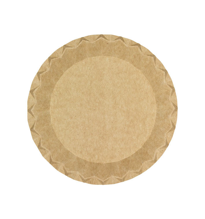 Pappteller Kraft “Flower” Ø18cm 225g/m² (50 Stück) Pappteller Kraft “Flower” Ø18cm 225g/m² (50 Stück)
