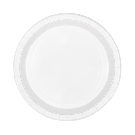 Pappteller Rund Weiß Ø26cm 200g/m² (50 Stück)