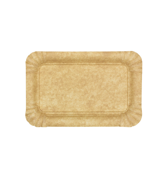 Pappschale Kraft "Flower" 12x19cm 295g/m² (750 Stück) Pappschale Kraft "Flower" 12x19cm 295g/m² (750 Stück)