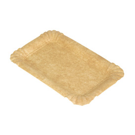 Pappschale Kraft "Flower" 12x19cm 295g/m² (750 Stück)