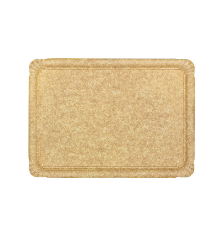 Pappschale Kraft "Flower" 25x34cm 390g/m² (50 Stück) Pappschale Kraft "Flower" 25x34cm 390g/m² (50 Stück)