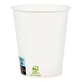 Kaffeebecher to go Karton weiß 6 Oz/180ml Ø7,0cm (3000 Stück)