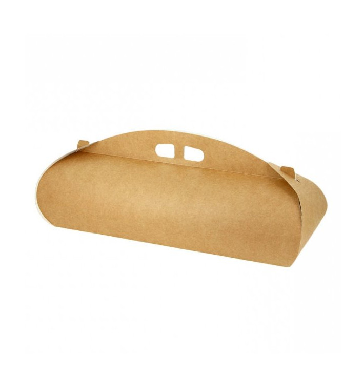Kraft Schmetterlingsbox für Gebäck 35x10x10cm (25 Stück) Kraft Schmetterlingsbox für Gebäck 35x10x10cm (25 Stück)