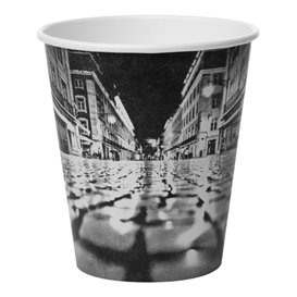 Karton Kaffeebecher "Parisian" 6Oz/180ml Ø8,0cm (50 Stück)