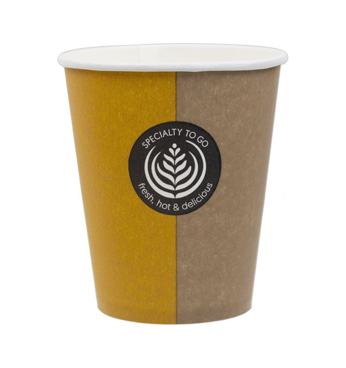Kartonbecher "Specialty to go" 6Oz/180ml Ø7,0cm (3000 Stück) Kartonbecher "Specialty to go" 6Oz/180ml Ø7,0cm (3000 Stück)