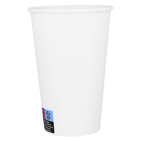 Kaffeebecher weiß ECO 16Oz/480ml Ø9cm (50 Stück)