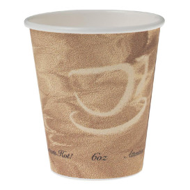 Karton Kaffeebecher "Mistique" 6Oz/180ml Ø7,4cm (50 Stück)