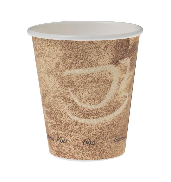 Karton Kaffeebecher "Mistique" 6Oz/180ml Ø7,4cm (1.000 Stück) Karton Kaffeebecher "Mistique" 6Oz/180ml Ø7,4cm (1.000 Stück)