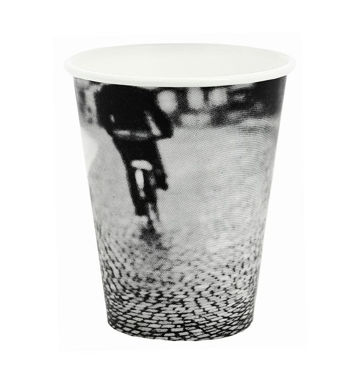 Karton Kaffeebecher "Parisian" 8 Oz/240 ml Ø8,0cm (50 Stück) Karton Kaffeebecher "Parisian" 8 Oz/240 ml Ø8,0cm (50 Stück)