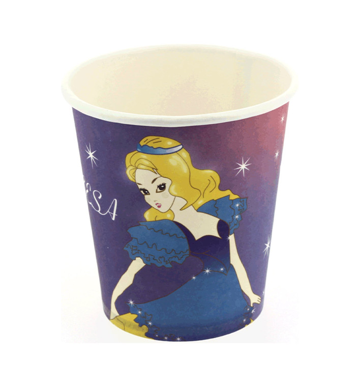 Kartonbecher Design Prinzessin 200ml (25 Stück) Kartonbecher Design Prinzessin 200ml (25 Stück)