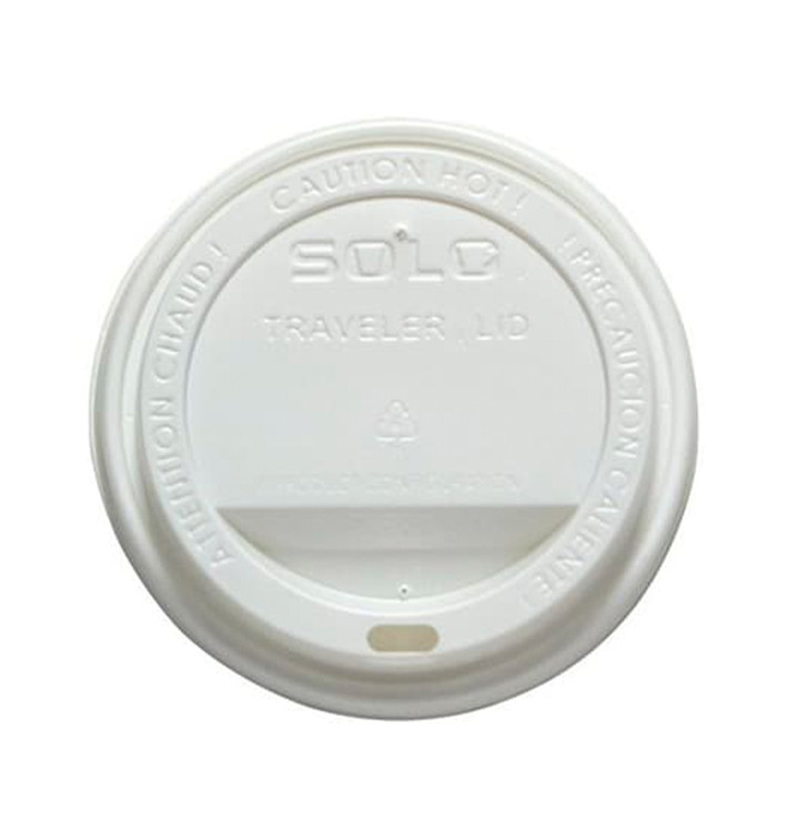 Deckel für Becher mit Trinkloch weiß 12, 16 und 20Oz Ø8,9cm (1000 Stück) Deckel für Becher mit Trinkloch weiß 12, 16 und 20Oz Ø8,9cm (1000 Stück)