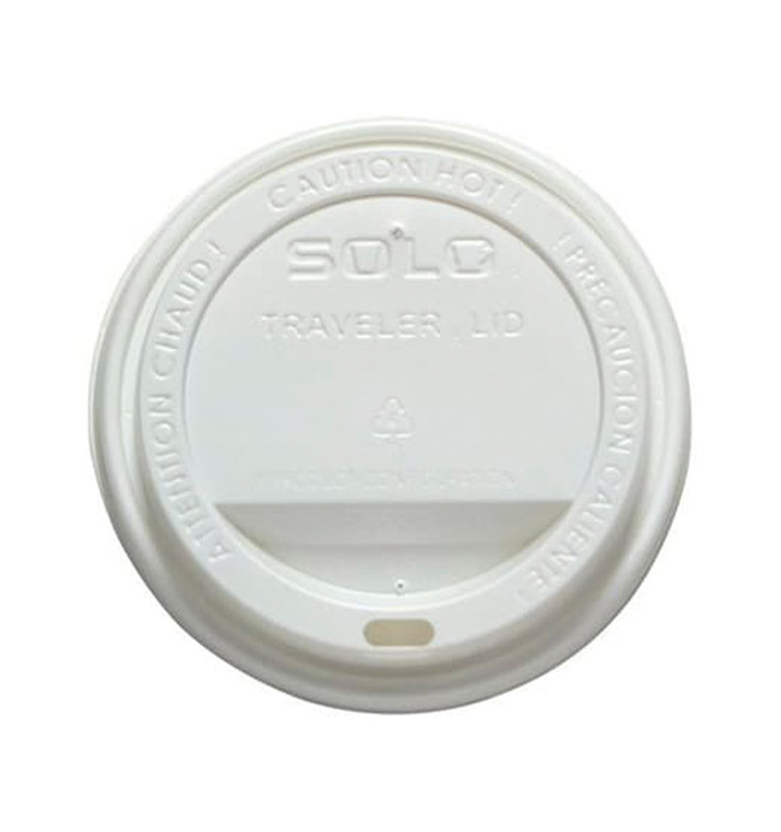 Deckel für Becher mit Trinkloch weiß 6 und 8Oz Ø8,0cm (100 Stück) Deckel für Becher mit Trinkloch weiß 6 und 8Oz Ø8,0cm (100 Stück)