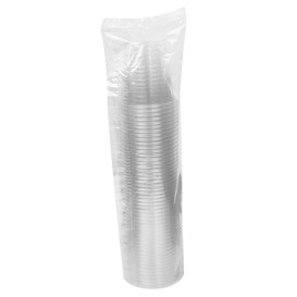 Bio-Becher aus PLA Transparent 230ml (50 Stück)