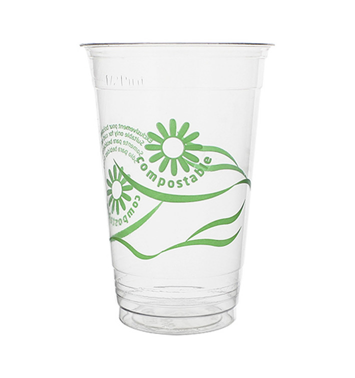 Becher aus PLA "Green Spirit" Transparent 330ml (50 Stück) Becher aus PLA "Green Spirit" Transparent 330ml (50 Stück)