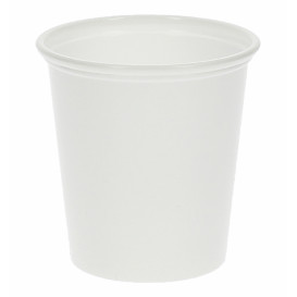 Plastikbecher weiß PS 100 ml (50 Stück)