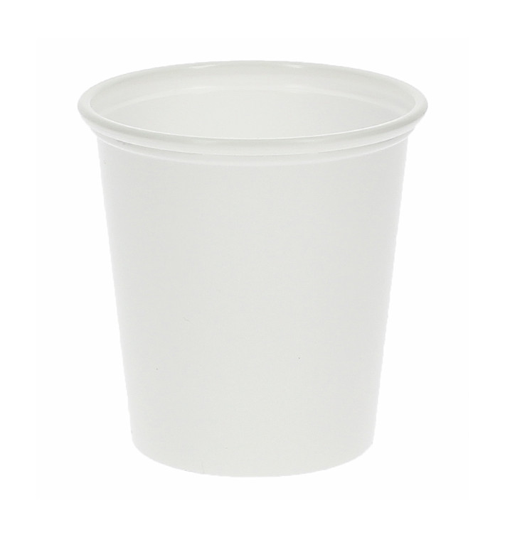 Plastikbecher weiß PS 100 ml (50 Stück) Plastikbecher weiß PS 100 ml (50 Stück)
