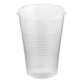 Plastikbecher Ummantelt PP Transparent 220ml (50 Stück)