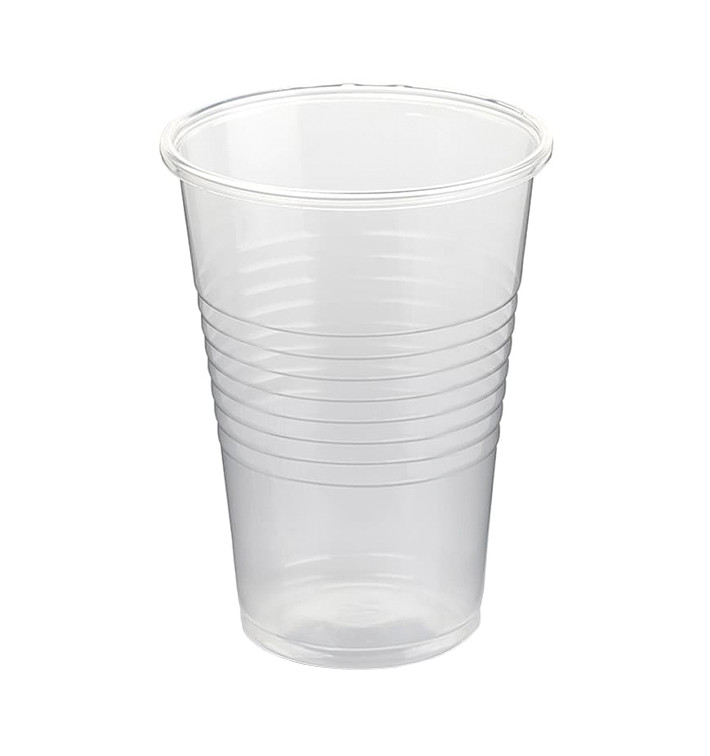Plastikbecher Ummantelt PP Transparent 220ml (50 Stück) Plastikbecher Ummantelt PP Transparent 220ml (50 Stück)
