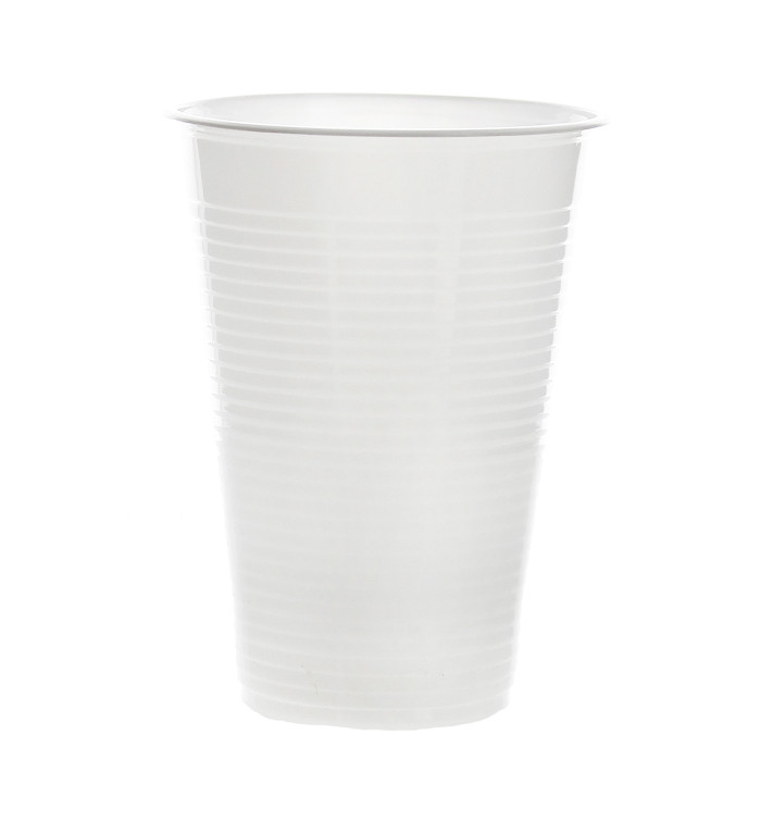 Plastikbechr weiß PP 220ml (100 Stück) Plastikbechr weiß PP 220ml (100 Stück)