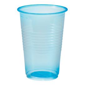 Plastikbecher PP Blau Transparent 230ml (3000 Stück)