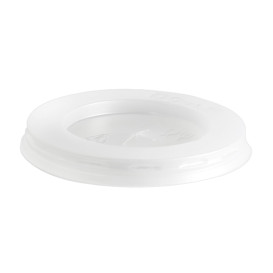 Deckel für Plastikbecher PS Lichtdurchlässig 166, 200 y 230ml Ø7,0cm (100 Stück)