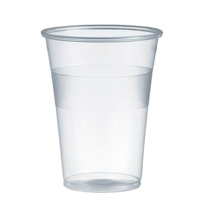 Plastikbecher PP Transparent 350ml Ø8,3cm (1000 Stück)