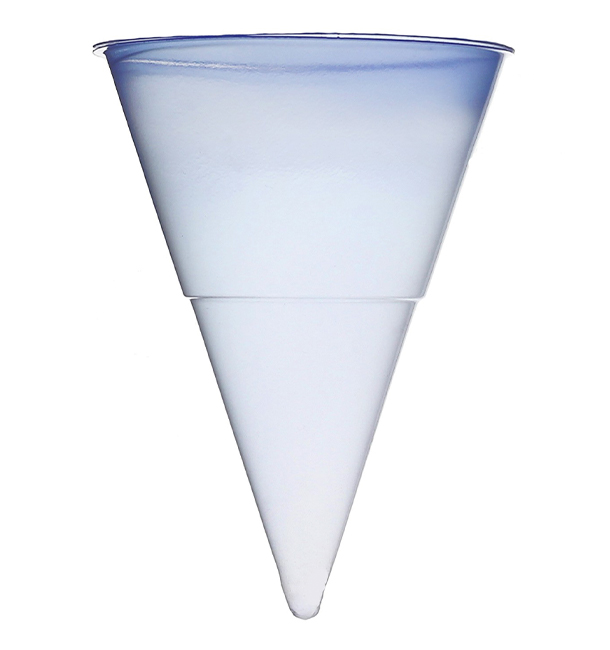 Spitzbecher PP für Wasser Blau 115 ml (1000 Stück)