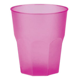 Becher aus Hartplastik "Frost" Fuchsia PP 270ml (420 Stück)