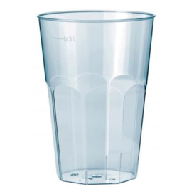 Becher aus Hartplastik "Deco"  PP 300ml (30 Stück)