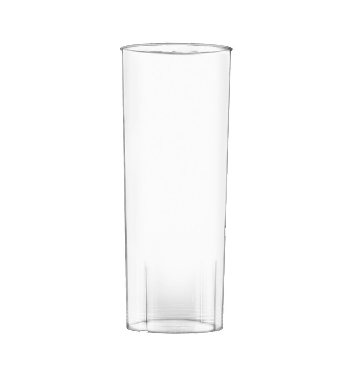 Becher aus Hartplastik Transparent PP 300ml (10 Stück)