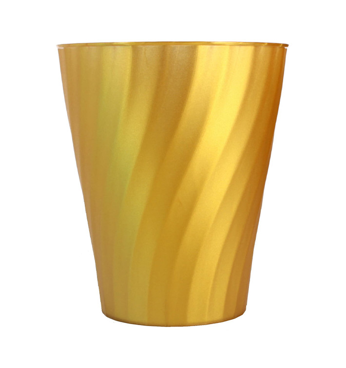 Plastikbecher PP "X-Table" Gold 320ml (8 Stück) Plastikbecher PP "X-Table" Gold 320ml (8 Stück)