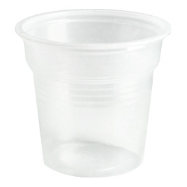 Plastikbecher PS Transparent 80ml Ø5,7cm (50 Stück)
