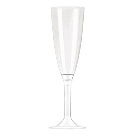 Sektflöte Transparent Spritzguss 100ml (10 Stück)