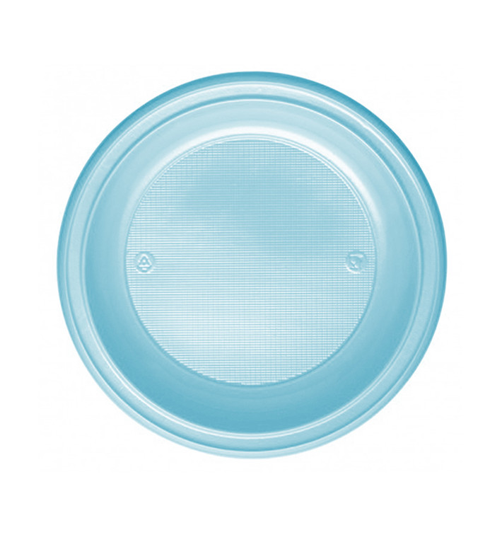 Plastikteller PS Tief Hellblau Ø220mm (30 Stück) Plastikteller PS Tief Hellblau Ø220mm (30 Stück)